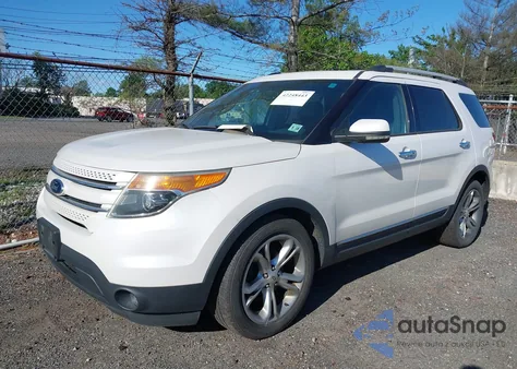 2013 Ford Explorer Limited из США, поврежденный, VIN 1FM5K7F82DGB07131